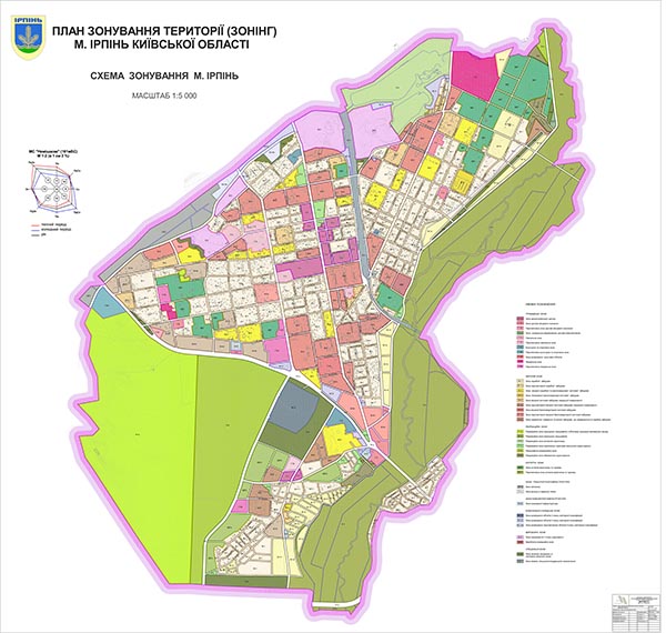Ірпінь - Схема зонування (2) 600